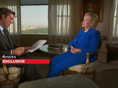 VIDEO: Hillary Clinton Tells ABC News' David Muir That Donald Trump's Claims That He Would Be Better on Women's Health Issues Are 'Laughable'