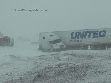 VIDEO: Major Snow Storms Slowing Travel Across The Country