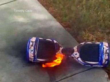 VIDEO: Some Hoverboards Catching Fire