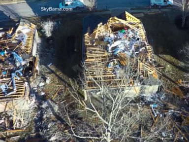 VIDEO: Roofs Ripped Off by Tornadoes in the South