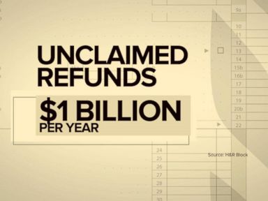 VIDEO: Billions of dollars of Unclaimed Money From the IRS