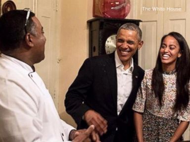 VIDEO: 2. Malia Obama Steps In for Dad