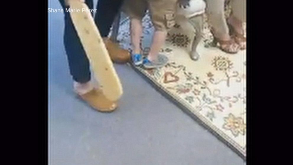 Mother Paddle Spanking - Mother Records 5-Year-Old Being Spanked at School