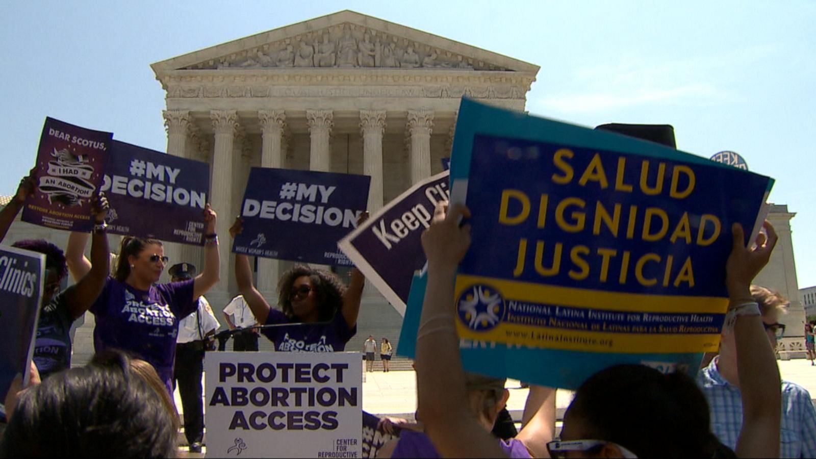 Supreme Court Strikes Down Texas Abortion Law - Good Morning America