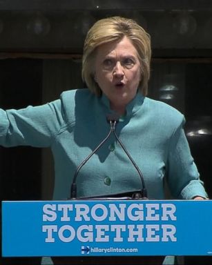 VIDEO: Clinton Lobs Attacks at Trump on His Home Turf