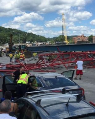 VIDEO: Terror on Tappan Zee Bridge When Crane Collapse Injures 5 People