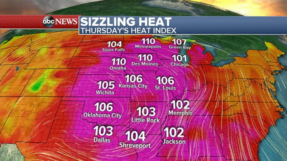 Video Sizzling Heat And Dangerous Storms Across The Country Abc News