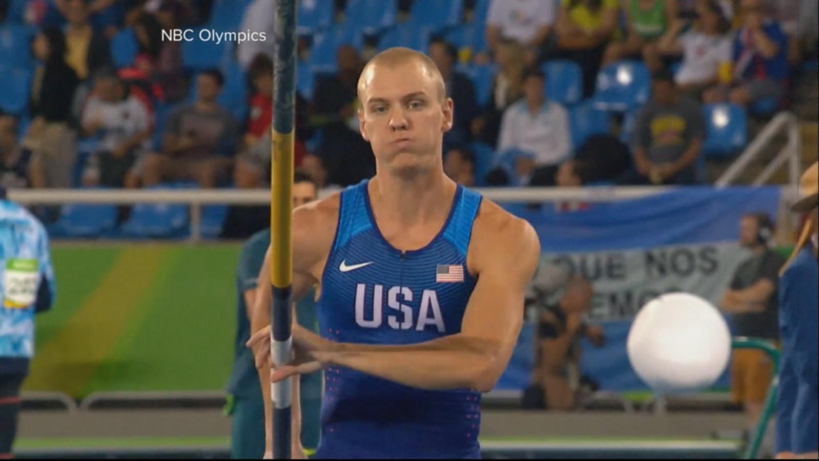 American Pole Vaulter Honored for Inspiring Olympic Moment - Good