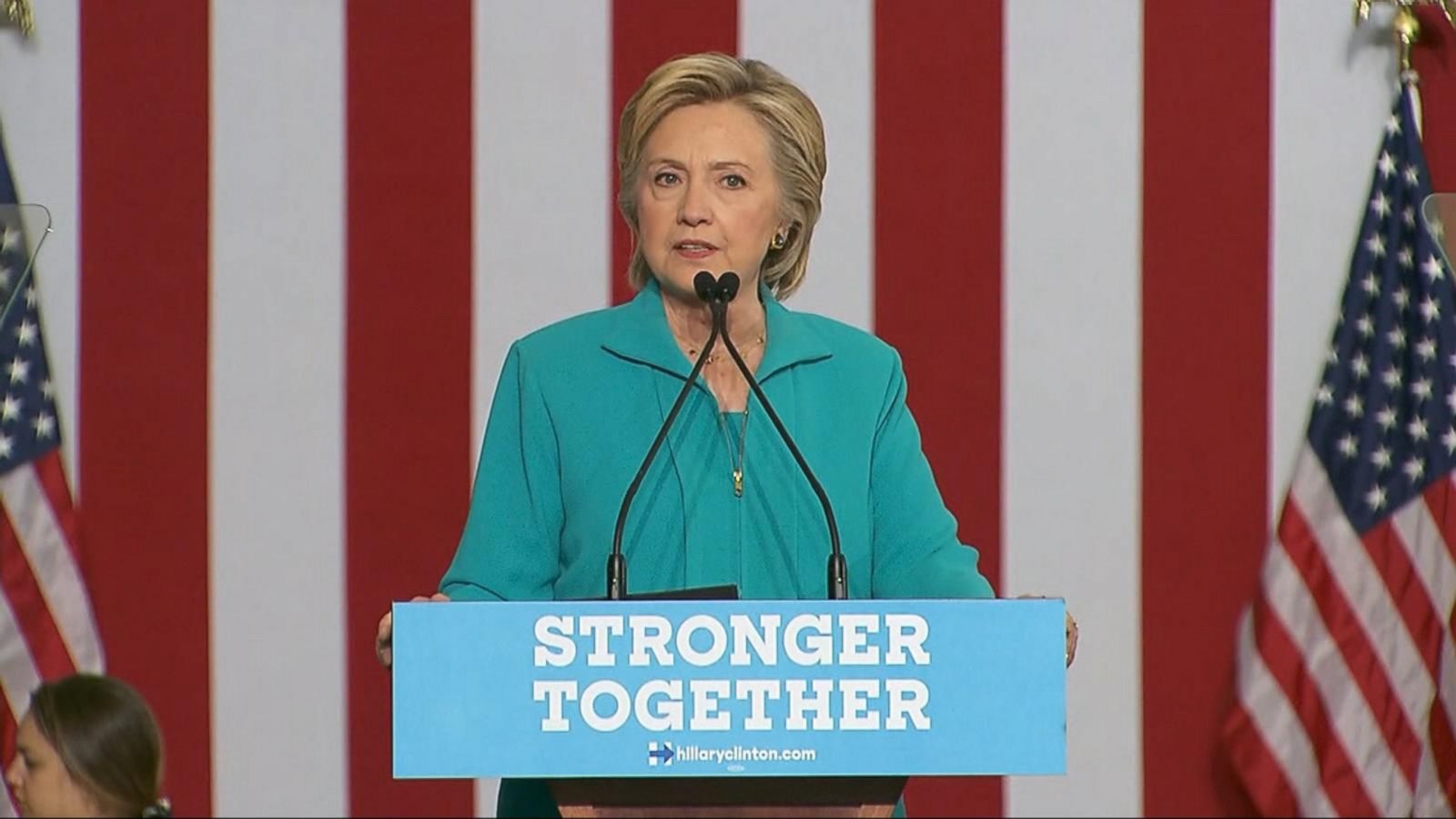 Hillary Clinton on the Offensive After Trump Calls Her a 'Bigot' - Good ...