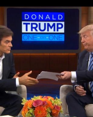 VIDEO: Donald Trump Releases Medical Information on Dr. Oz Show