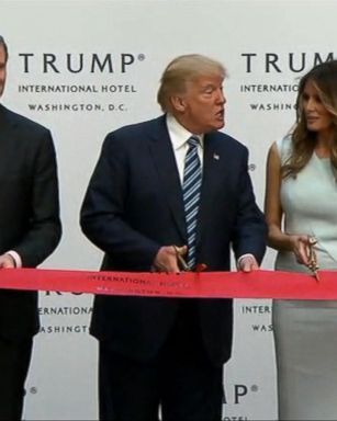 VIDEO: Trump's Hotel Opening Overshadowed by Gingrich Interview