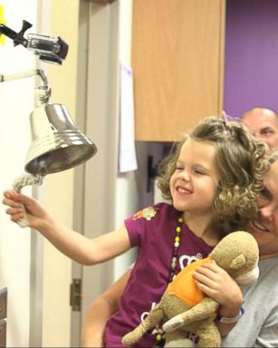 VIDEO: Young Cancer Warriors Ring Bell to End Their Treatment