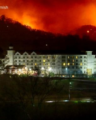 VIDEO: Smoky Mountain Wildfires Leave at Least 10 Dead and Others Missing