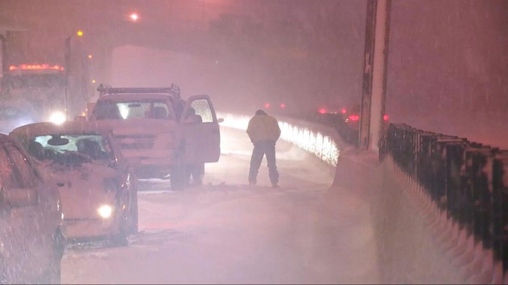 A Major Winter Storm Hits The Western US Video - ABC News