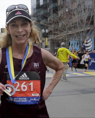 VIDEO: The 121st Boston Marathon included the first woman to officially run the race 50 years ago