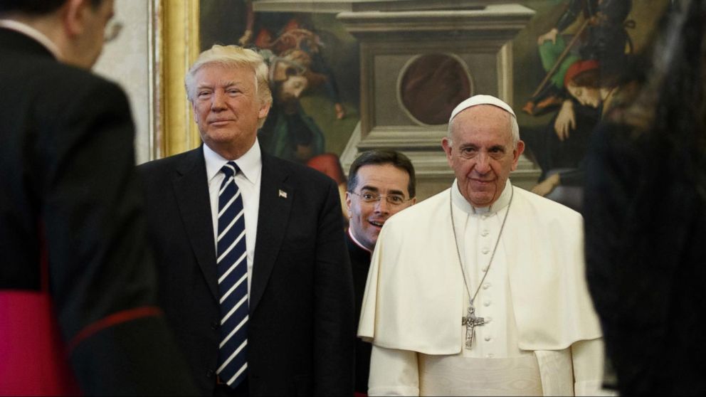 VIDEO: Pope Francis urges Trump to fight climate change
