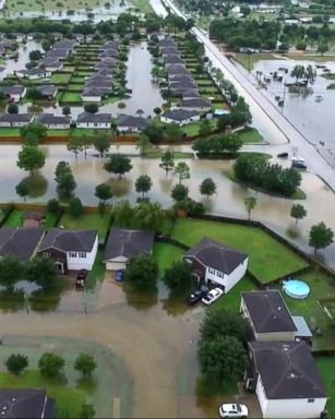 VIDEO: Houston neighborhoods go underwater overnight