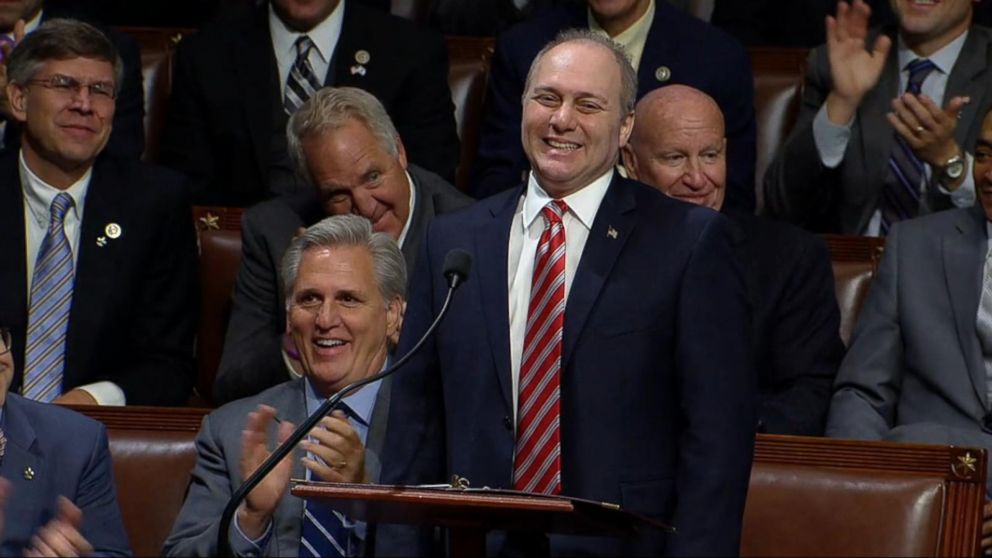 Video Rep. Steve Scalise makes a triumphant return to Capitol Hill ...