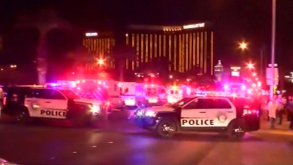 First responders, police responded to scene of Vegas ...
