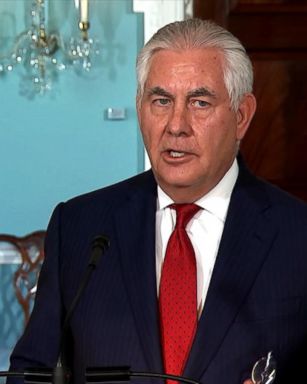 VIDEO: Rex Tillerson denies reports that he wants to resign from Trump administration