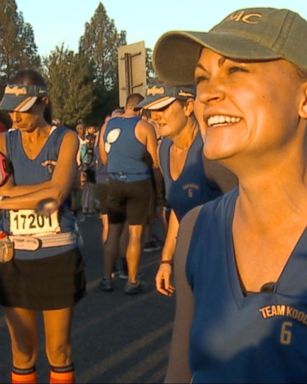 VIDEO: Marine widow runs tribute for fallen pilot