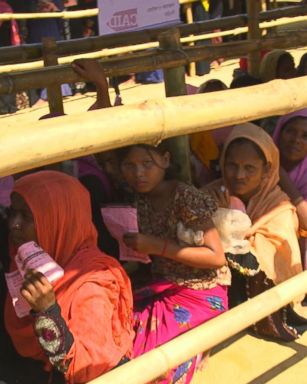 VIDEO: Aid groups work to help the Rohingya minority fleeing attacks by the Myanmar government