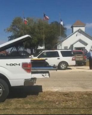 VIDEO: Mass shooting at church in small Texas town