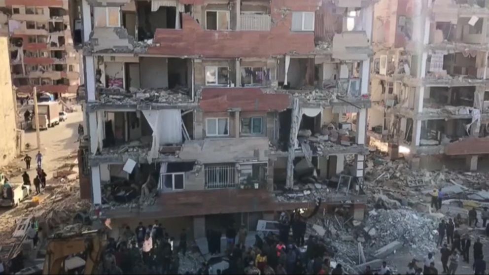 Powerful earthquake rocks the Middle East Video ABC News