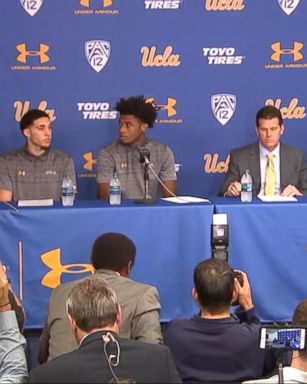 VIDEO: UCLA basketball players apologize for international incident