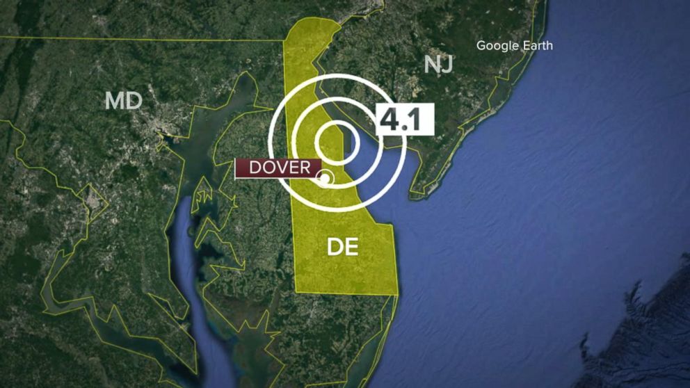 4 1 Magnitude Earthquake Rocks East Coast Abc News