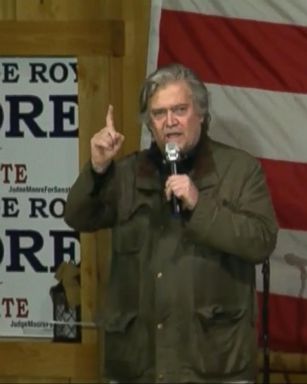 VIDEO: Senate candidate Roy Moore gets support from Steve Bannon despite allegations of sexual misconduct