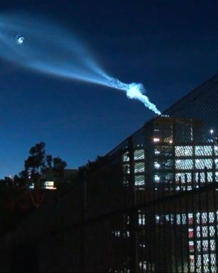 VIDEO: Elon Musk's SpaceX Falcon 9 rocket causes a spectacle in the sky