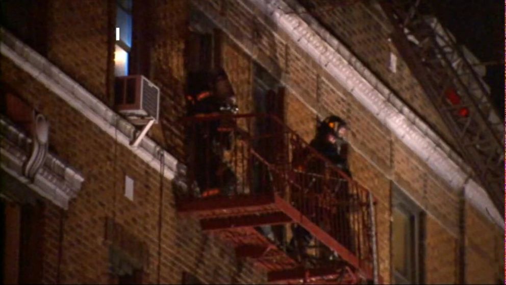 Bronx Fire Survivors Climbed Through Windows Huddled On Fire Escape In