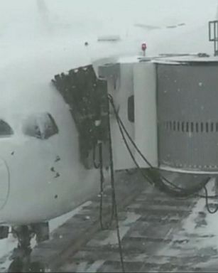 VIDEO: Thousands of flights canceled up and down the East Coast due to winter storm