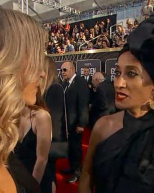 VIDEO: Stars 'blackout' red carpet at Golden Globes 