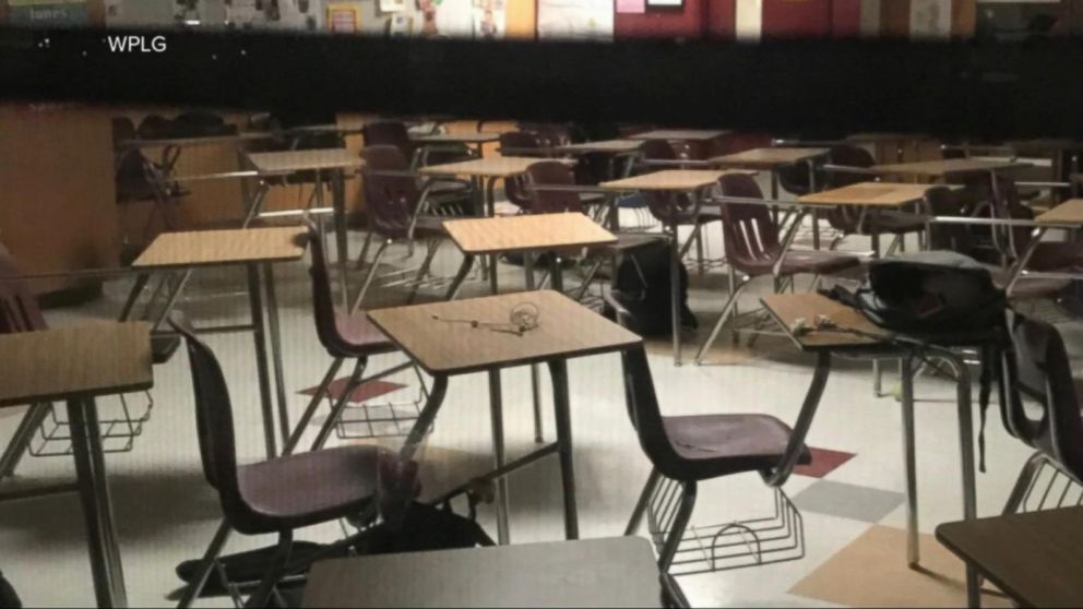 Video Haunting Images Show Classrooms After Deadly Florida School ...