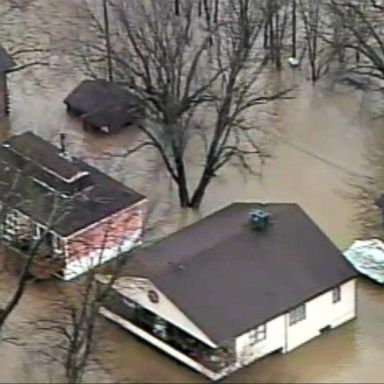 VIDEO: Parts of Indiana experience the worst flooding in nearly 50 years