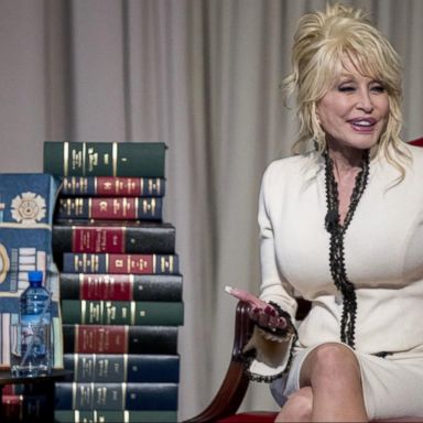 VIDEO: Dolly Parton celebrates 100M milestone for book-giving nonprofit