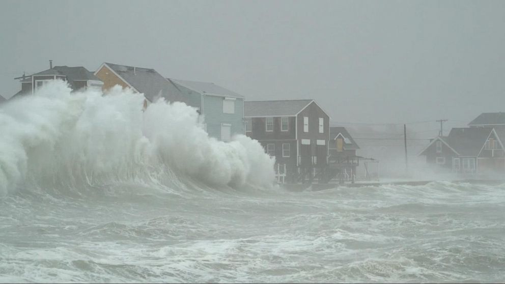 Massive 'bomb Cyclone' Pounds Northeast Video - ABC News