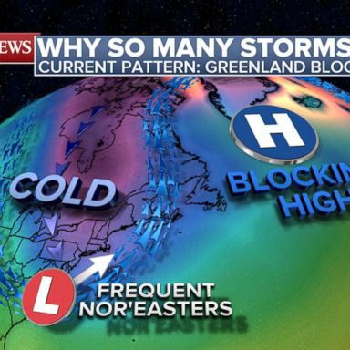 VIDEO: East Coast eyes possible 4th nor'easter for early next week