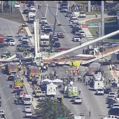 VIDEO: Disastrous bridge collapse in Florida