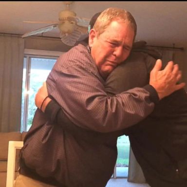 VIDEO: Son gifts father with photo album of some of their best times together