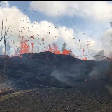 VIDEO: New eruptions from Kilauea volcano in Hawaii