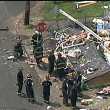 VIDEO: House explosion in Cleveland