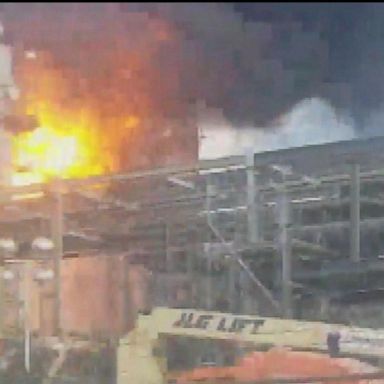 VIDEO: Explosion rocking a chemical plant near Houston