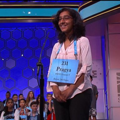 VIDEO: Record number of young contestants competing in national spelling bee