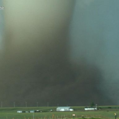 VIDEO: Severe storms, threat of twisters after flash flood emergency in Okla.