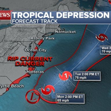 VIDEO: Hurricane Beryl is now a tropical storm