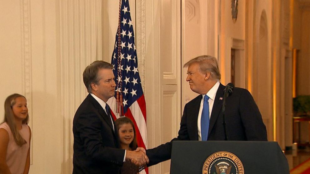 VIDEO: President Trump announces Brett Kavanaugh as 2nd SCOTUS pick