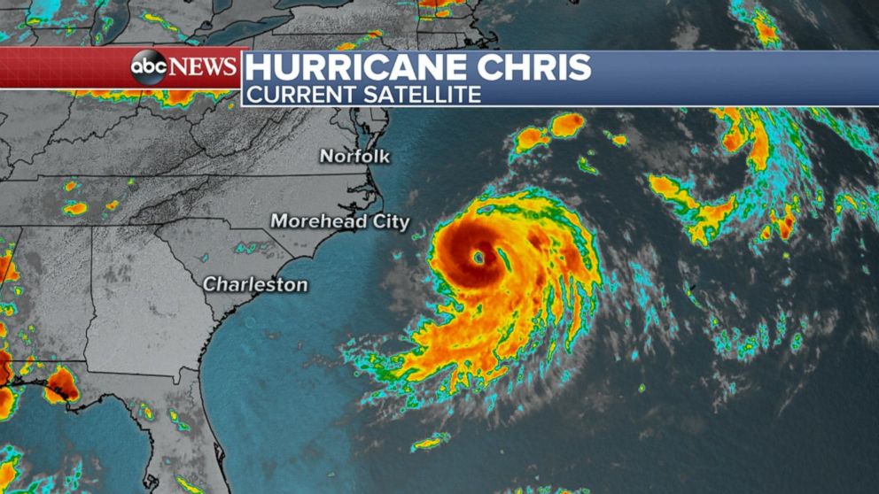 Tropical storm Chris sending dangerous rip currents up East Coast Video